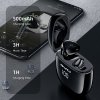 AWEI słuchawki Bluetooth 5.0 T28P TWS+ stacja dokująca czarny/black